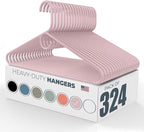 Neaties Heavy Duty Clothes Hangers 100+ Pack – Made in The USA – 8lb Capacity by NeatiesHangers