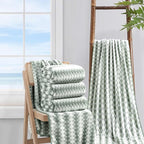 4 Piece Bath Towel Set Oversized Bath Sheet 35"x70" Bathroom Towel Extra Large - Image 5