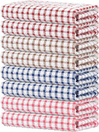 Nialnant 8 Pack Kitchen Towels, Dish Towels by Nialnant