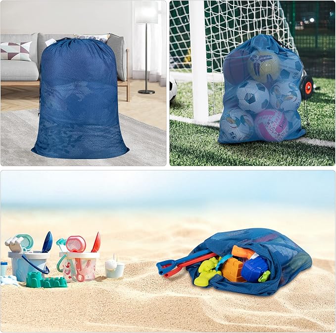 Polecasa Heavy Duty Extra Large Mesh Laundry Bags - Image 7