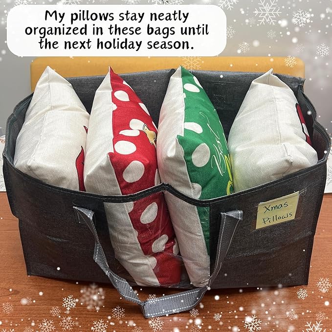 VENO 6 Pack Moving Bags, Comforter and Blanket Storage Bags - Image 2