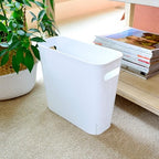 Youngever 1.5 Gallon Slim Trash Can, Plastic Garbage Container Bin, Small Trash - Image 4