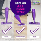 Swiffer WetJet Hardwood Floor Cleaner Spray Mop Pad Refill, Bathroom Cleaning - Image 4