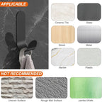 Adhesive Towel Hooks, Waterproof Oilproof Rustproof - Image 7