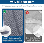 10 Pcs New Upgrade 3-Layer Non Scratch Wire Dishcloth, Wire Dishwashing Rag - Image 6