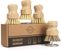 6-Piece Bamboo Dish Brush Set by HOME