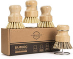 6-Piece Bamboo Dish Brush Set by HOME