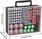 RISOU Battery Organizer Storage Case, Stores More Than 95 Batteries - Image 5