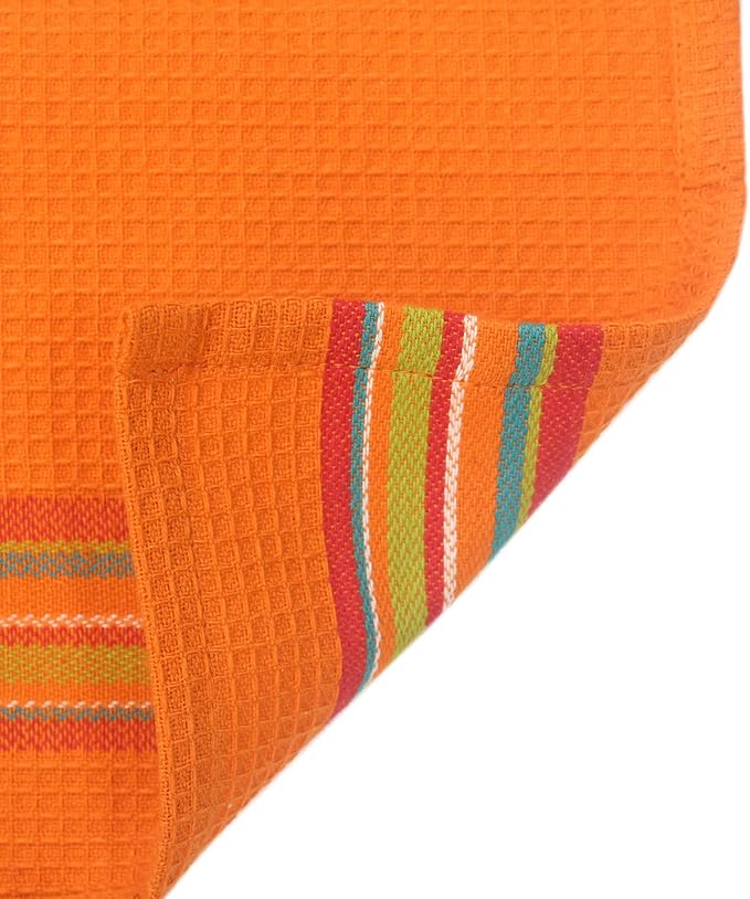 COTTON CRAFT Salsa Stripe Kitchen Towel - Image 9