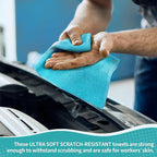 HOMERHYME Microfiber Cleaning Cloth, 12 Pack Cleaning Rags, Lint Free - Image 3
