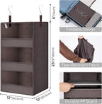 GRANNY SAYS 3-Shelf Closet Organizers and Storage, Foldable Hanging Closet - Image 3