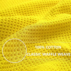 Homaxy 100% Cotton Waffle Weave Kitchen Dish Cloths, Ultra Soft Absorbent Quick - Image 2