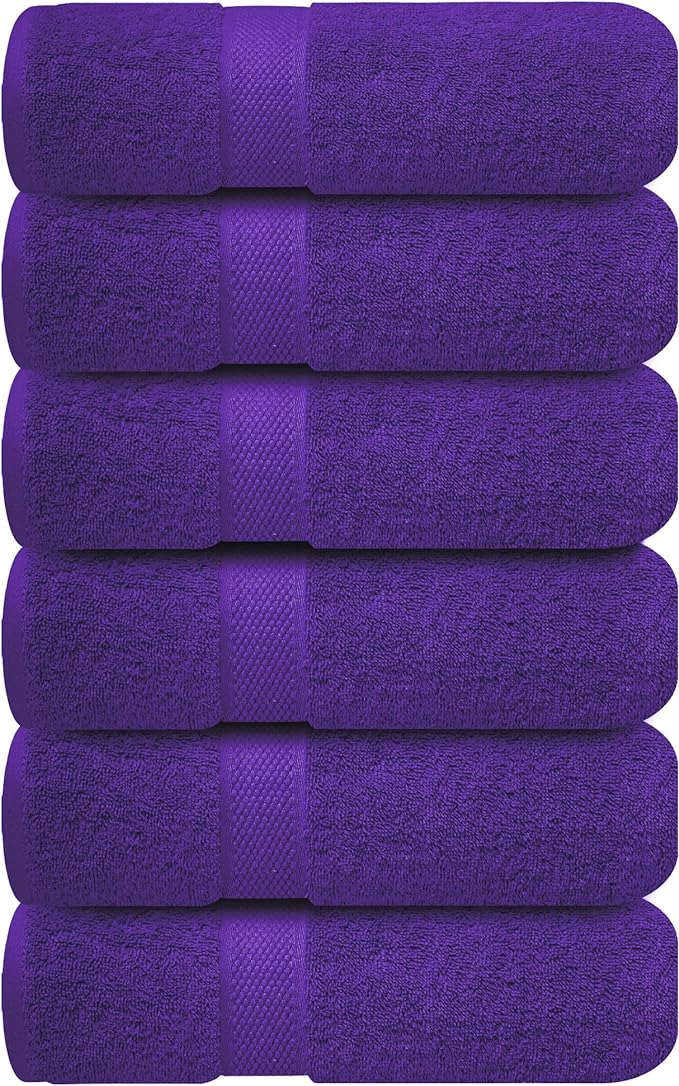 Infinitee Xclusives Purple Hand Towels - Image 8