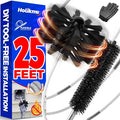 Holikme 25 Feet Dryer Vent Cleaner Kit, Flexible Lint Brush by Holikme