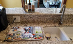 Caroline's Treasures DAC6313DDM Rat Terrier The Chef Dish Drying Mat Absorbent - Image 2