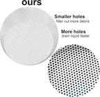 LASSHSWA 4 PCS Kitchen Sink Strainer Stainless Steel, Kitchen Sink Drain - Image 4
