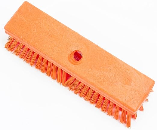 SPARTA Plastic Floor Scrub Brush, Brush Head Only, Deck Brush - Image 2