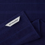 KitchenAid Albany Kitchen Towel 4-Pack Set, Cobalt Blue/White - Image 3