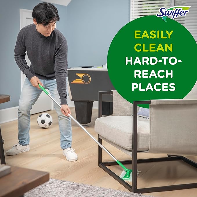 Swiffer Sweep + Mop, Dry Pads Refill, Floor Cleaner - Image 7
