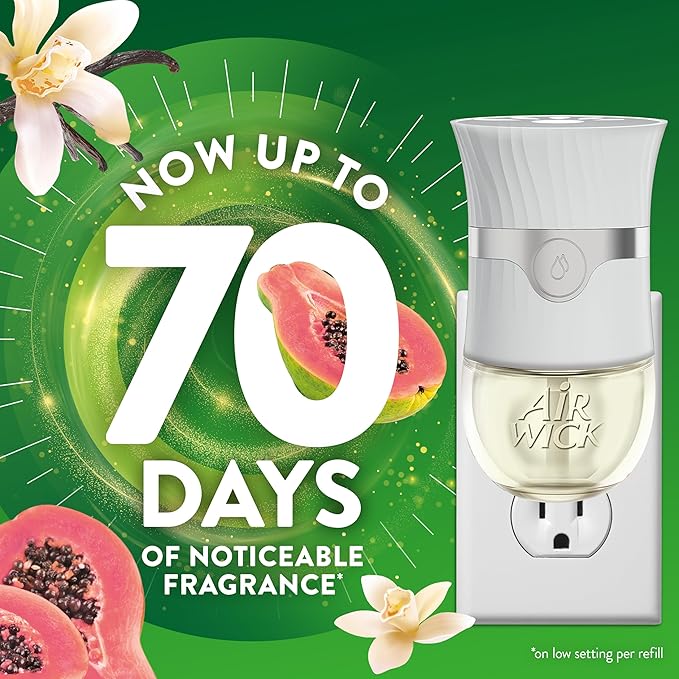 Air Wick Scented Oils 0+4 Vanilla & Pink Papaya - Image 2