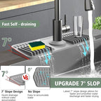 14.6-Inch Kitchen Sink Splash Guard Mat | 7° Slope - Image 4