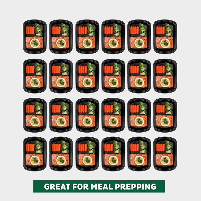 Freshware Meal Prep Containers 1 Compartment Food Containers - Image 3