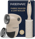 Farberware Fabric Shaver & Lint Remover Set – Battery Operated Sweater Shaver by BestBrands