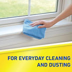 Quickie Microfiber Cleaning Cloth 14 x 14 Inches Blue Pack of 24 Washable and - Image 4