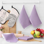 Homaxy 100% Cotton Waffle Weave Kitchen Dish Cloths, Ultra Soft Absorbent Quick - Image 6