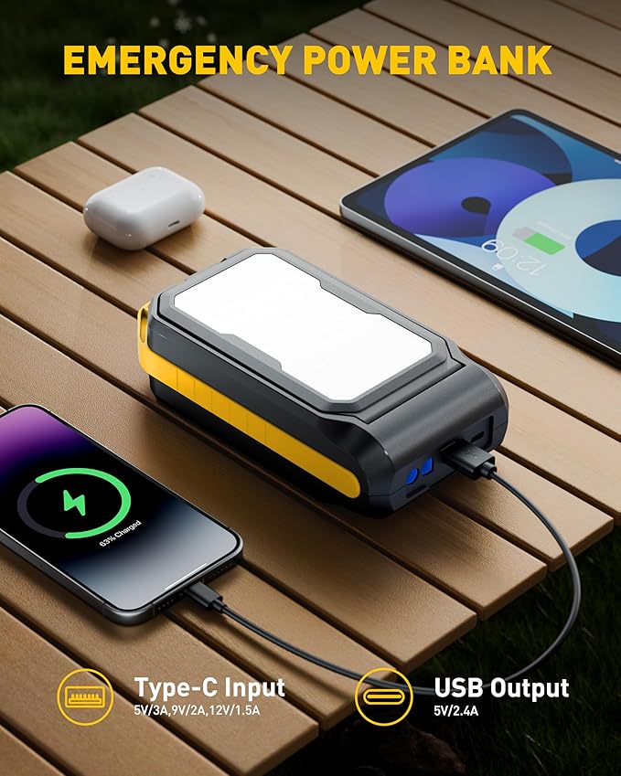 Jump Starter: 7000A Portable Car Battery-Jumper - Image 6
