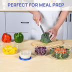 Vtopmart 4 Pack Glass Bowls - Image 4