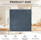 Homaxy 24 Pack Kitchen Dish Cloths, Super Soft and Absorbent Coral Velvet Dish - Image 5