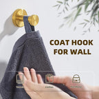 APLusee Brushed Dark Gold Towel Hook - Image 4