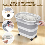 25-35Lbs Rice Container, Collapsible Food Storage Containers - Image 6