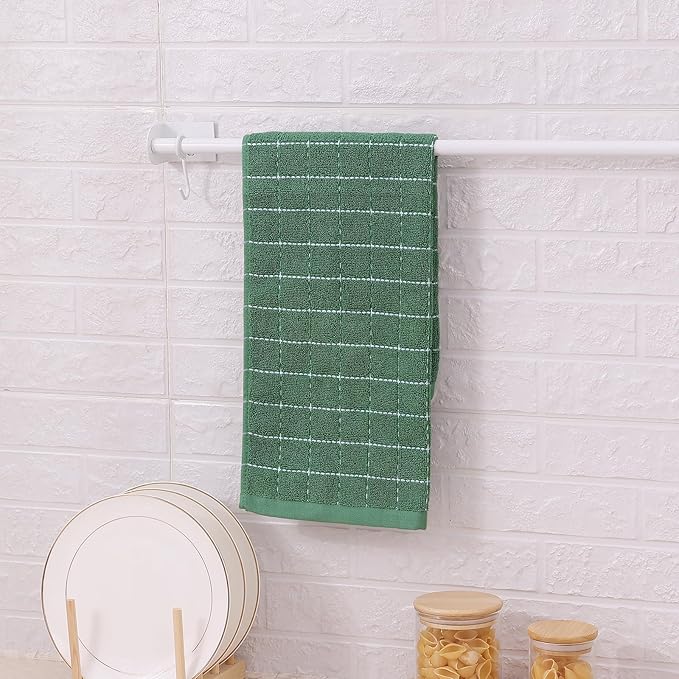 Mordimy 100% Cotton Terry Cloth Kitchen Towels, Super Soft and Absorbent Dish - Image 9