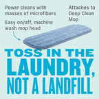 E-Cloth 4-Pack Deep Clean Mop Head, Microfiber Mop Replacement Head, Perfect - Image 3