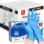 Schneider Nitrile Exam Gloves, 4 mil, Powder-Free, Latex-Free, by Schneider