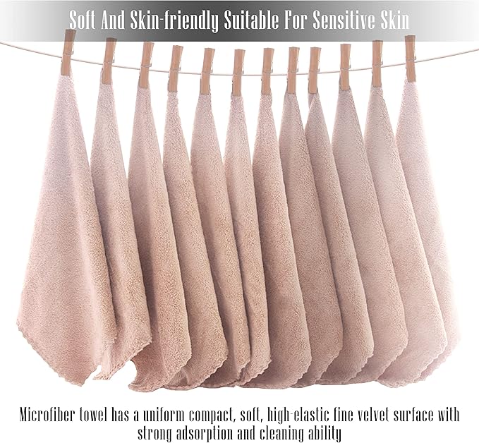 TENSTARS 12 Pack Premium Washcloths Set - Image 4