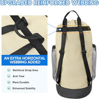 BALEINE 150L Laundry Bag Backpack, 900D Oxford Fabric Large Travel Laundry Bags - Image 2