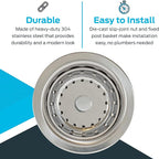 EZ-FLO Kitchen Sink Strainer - Image 4