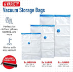 6 Pack Variety Vacuum Seal Bags - Image 3