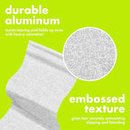 Colortrak Embossed Sheets Silver Aluminum Foil Pop-up Dispenser, 8 Boxes - Image 6