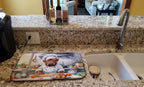 Caroline's Treasures DAC6241DDM Dogue de Bordeaux The Chef Dish Drying Mat - Image 2