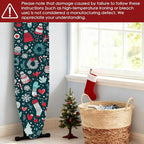 Nuxovilar Ironing Board Cover Winter Hats and Mittens Pattern Polyester 15x54 - Image 6