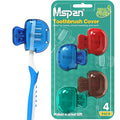Mspan Toothbrush Head Cover Cap: Tooth Brush Protector Cute Plastic Clip Pod by Mspan