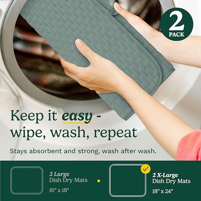 Cuisinart Dish Drying Mats for Kitchen Counter - Image 6