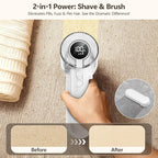 Rechargeable Fabric Shaver, 2-in-1 Lint Remover - Image 3