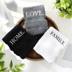 3 Pcs Farmhouse Decorative Hand Towels - Image 6