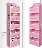 Over Door Organizer with 5 Large Pockets, Heavy Duty Hanging Organizer Storage by TYMENSH