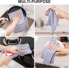 Kitinjoy Cotton 8 Pack Terry Kitchen Towels, 16 x 25 Inches Super Soft and - Image 4